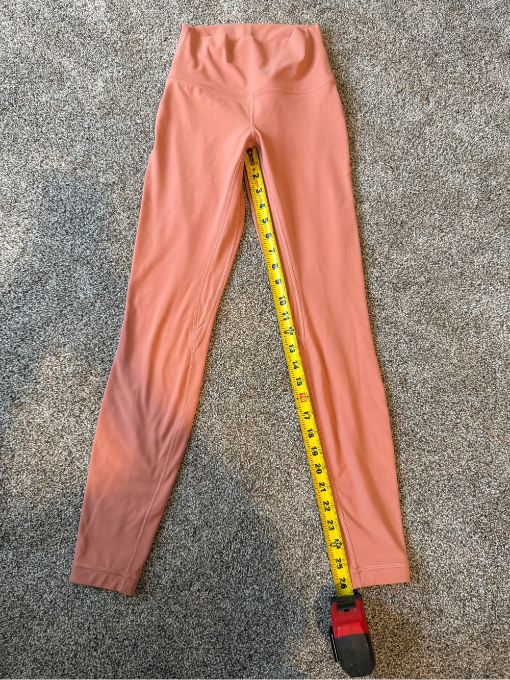 Lululemon Align High-Waist Peach Leggings
